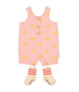 Baby Short Jumpsuit Pink - Baby بلوزة ضيقة