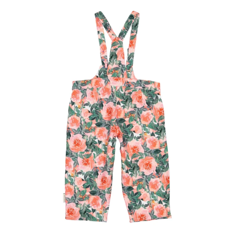 Dungarees Big Flowers - Dungarees جمبسوت