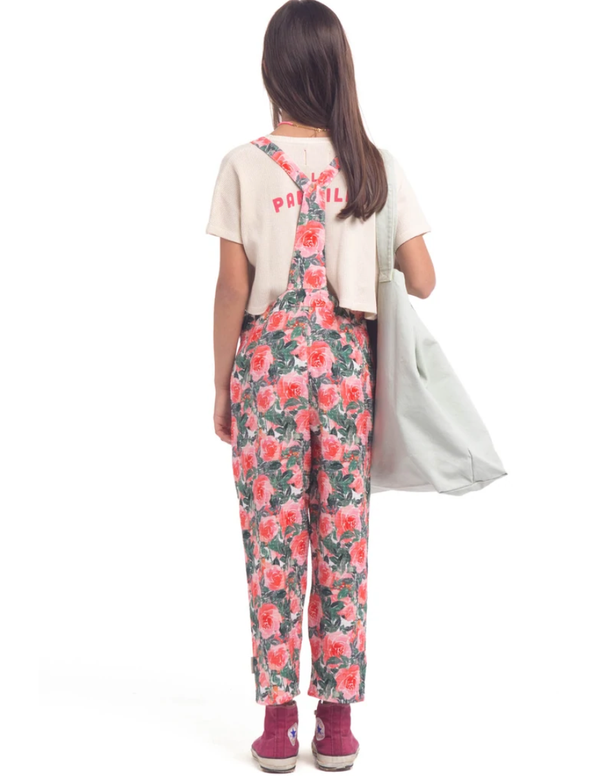 Dungarees Big Flowers - Dungarees جمبسوت