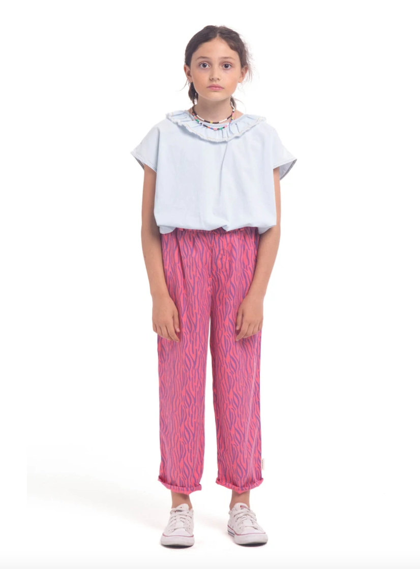 Blouse Light Chambray - Girls بلوزة