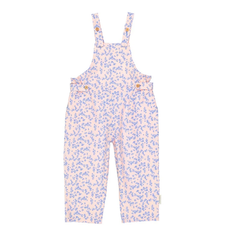 Baby Jumpsuit Light Pink W/Flowers - Baby بلوزة ضيقة