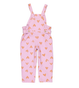 Baby Jumpsuit Lavender W/Hearts - Baby بلوزة ضيقة