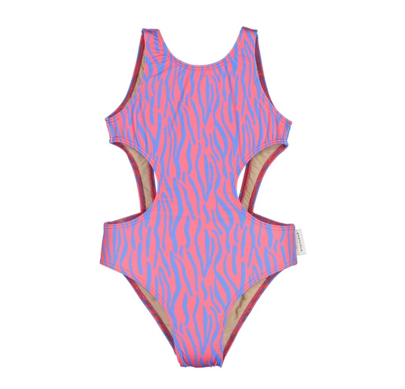 Swimsuit Trikini Animal Print - Girls طقم سباحة