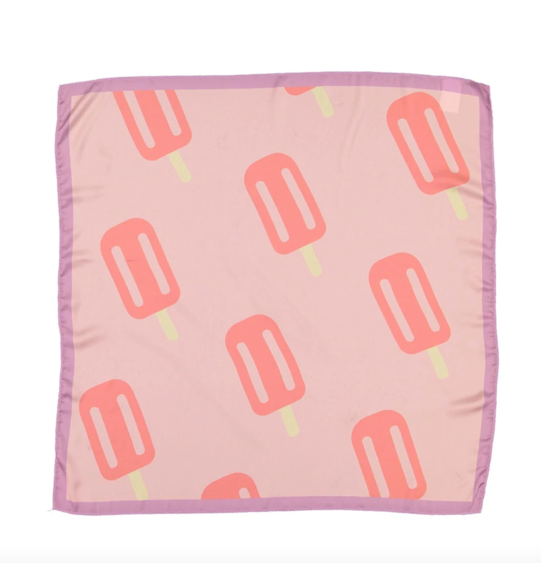 Bandana Silky Ice Cream - Girls شريط الرأس