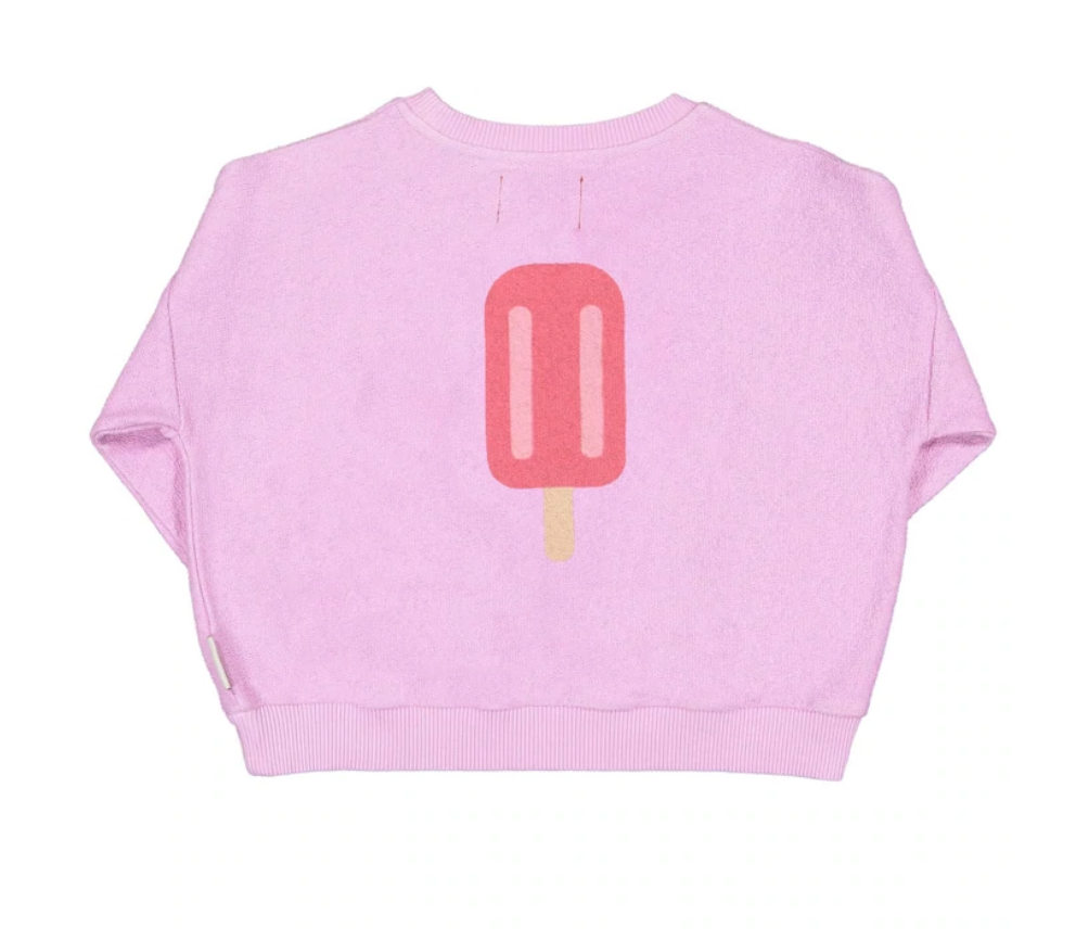 Sweatshirt Unisex Long Sleeve Ice Cream - Kids بلوزة
