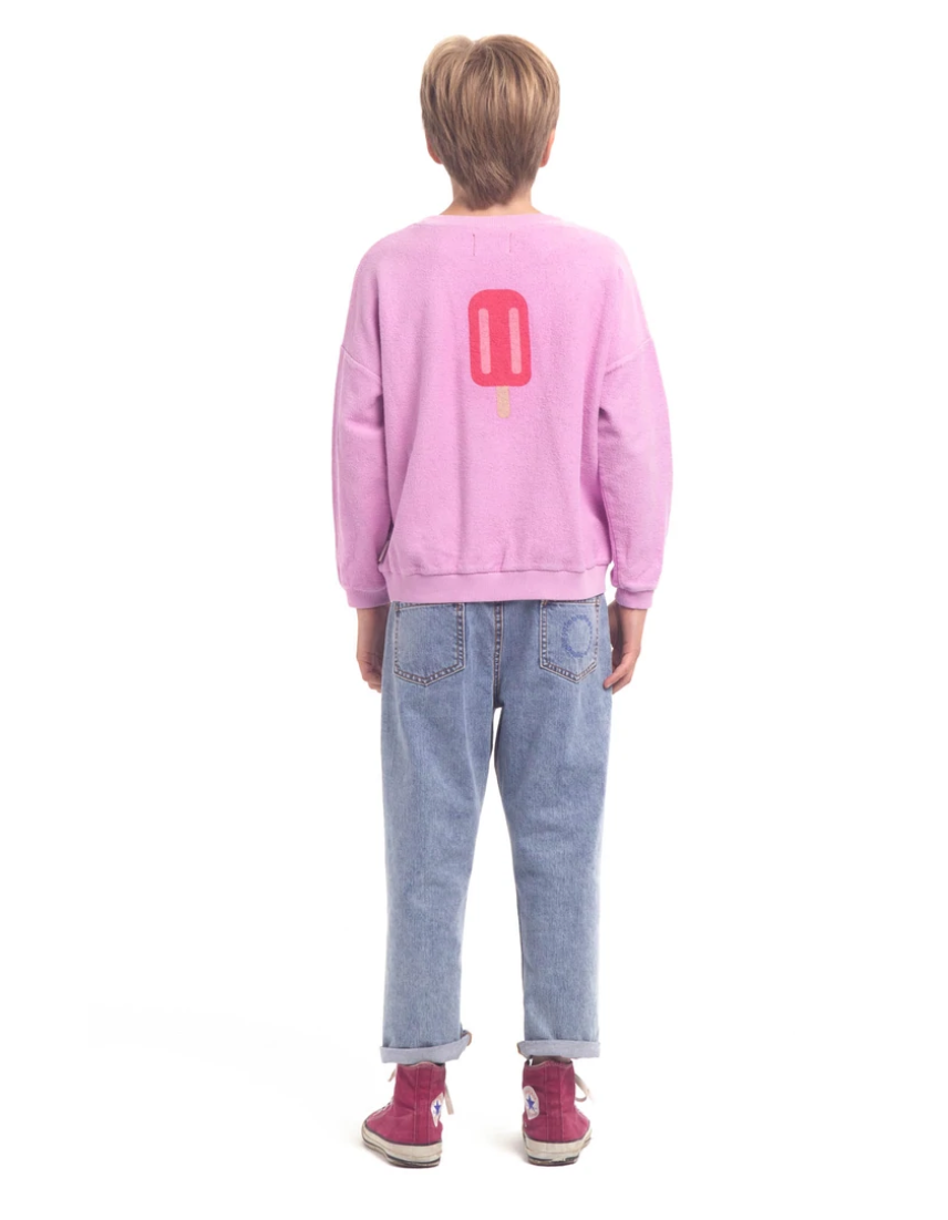 Sweatshirt Unisex Long Sleeve Ice Cream - Kids بلوزة