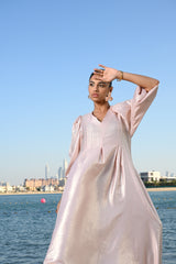 Akhta Dress Rose Gold | فستان نسائي