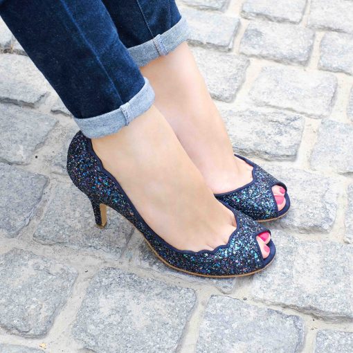 High Heels Celeste Dark Blue - Celeste High heels حذاء