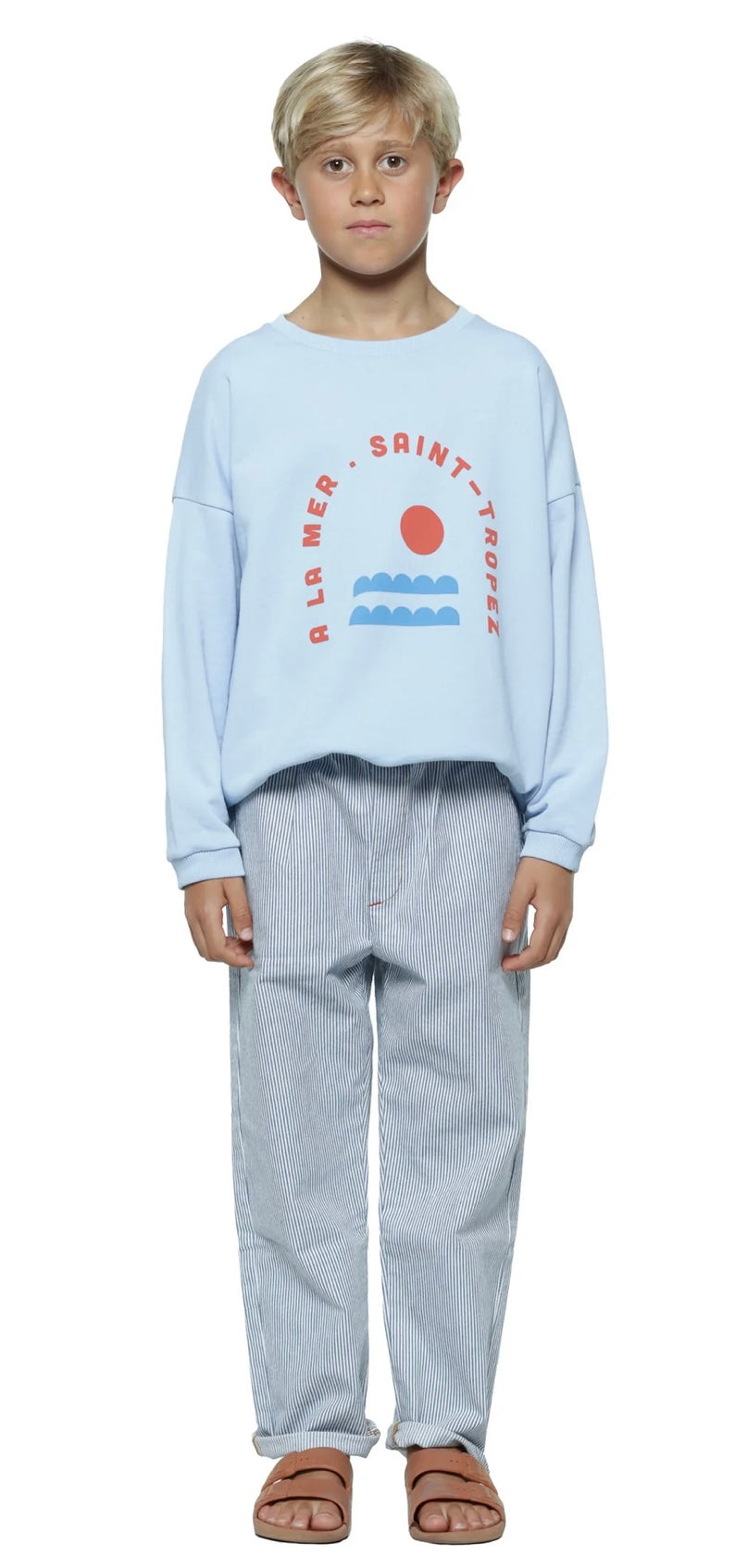 Unisex Trousers Navy Stripes | سروال