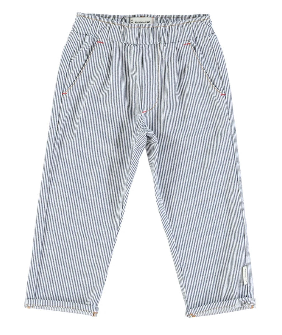 Unisex Trousers Navy Stripes | سروال