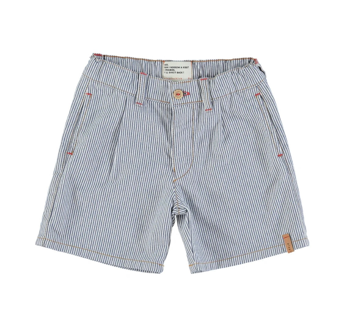 Boys Shorts Navy Stripes | سروال قصير