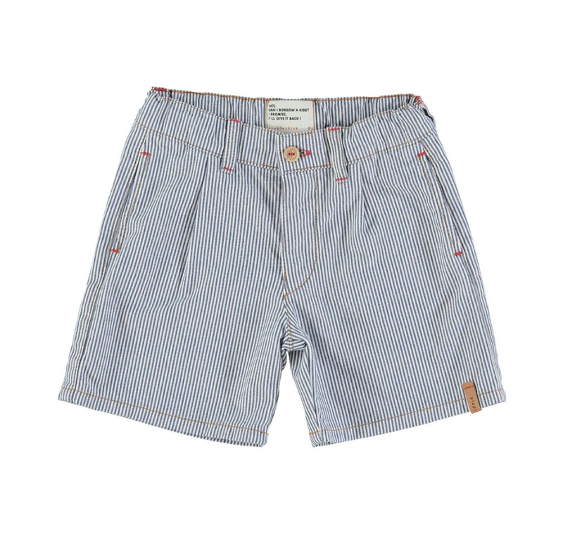 Boys Shorts Navy Stripes | سروال قصير