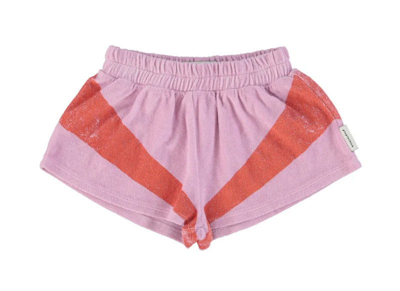 Girls Shorts Lilac/ Red | سروال قصير