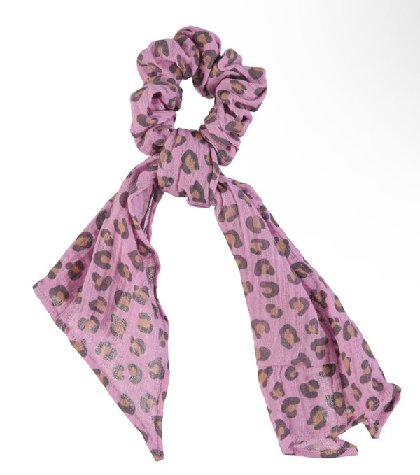 Scrunchies  W/ Animal Print | ربطة عنق