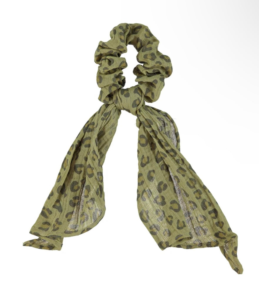 Scrunchies  W/ Animal Print | ربطة عنق