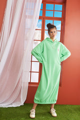 Dario Sweater Green Dress - Dario Sweater فستان