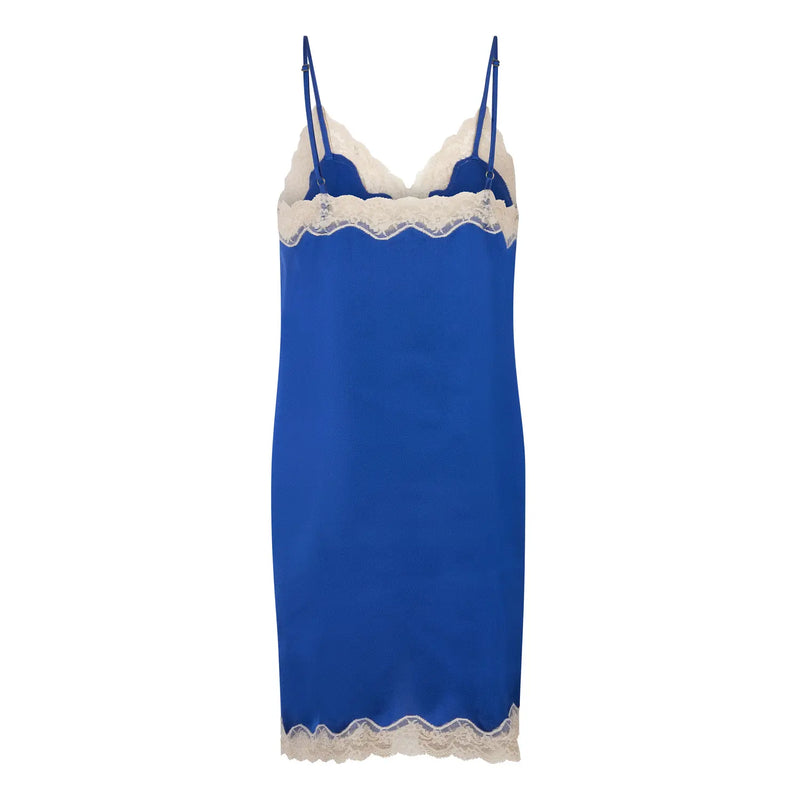 Willow Blue Slip Dress | فستان النوم