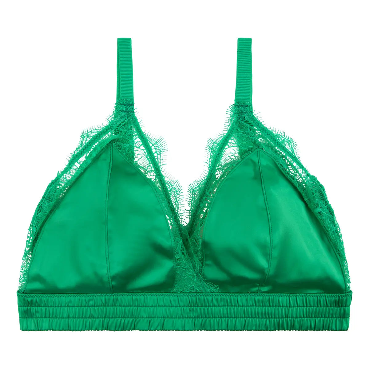 Love Lace Green Bra | حمالة صدر دانتيل