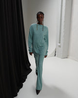 Trouser Mint - Knit سروال