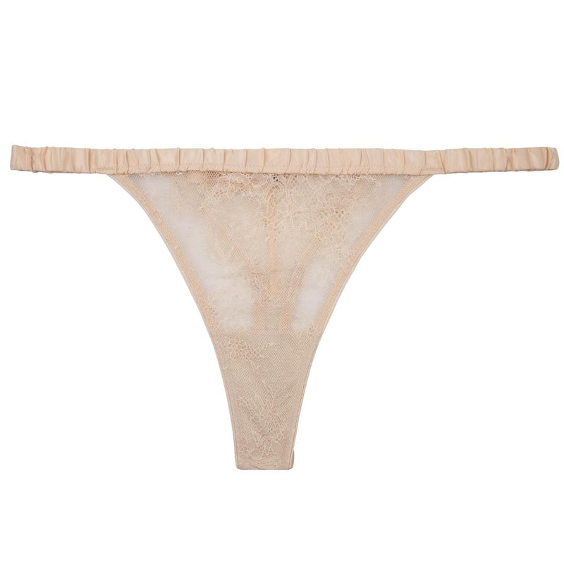 Thong Roomservice Off White - Roomservice Off White سروال النساء