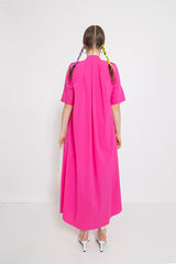 Mojito Shirt Dress Fuchsia - Mojito Fuchsia فستان