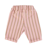 Baby trousers light pink w/ multicolor stripes - Baby سروال