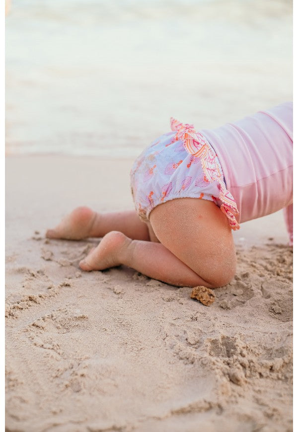 Baby Swimsuit Zanzibar Pink Panty - Zanzibar طقم سباحة