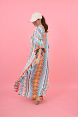 Frida Dress Azure | فستان نسائي - Maison Clad