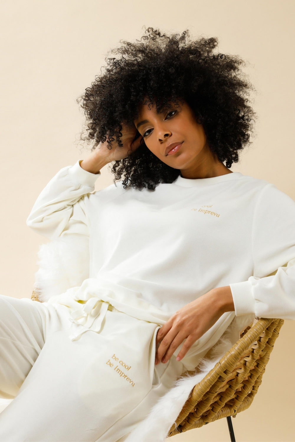 Pant Romeo Velvet White - Romeo Velvet White سروال