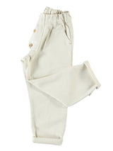 Trouser Unisex Buttons Ecru - Buttons سروال