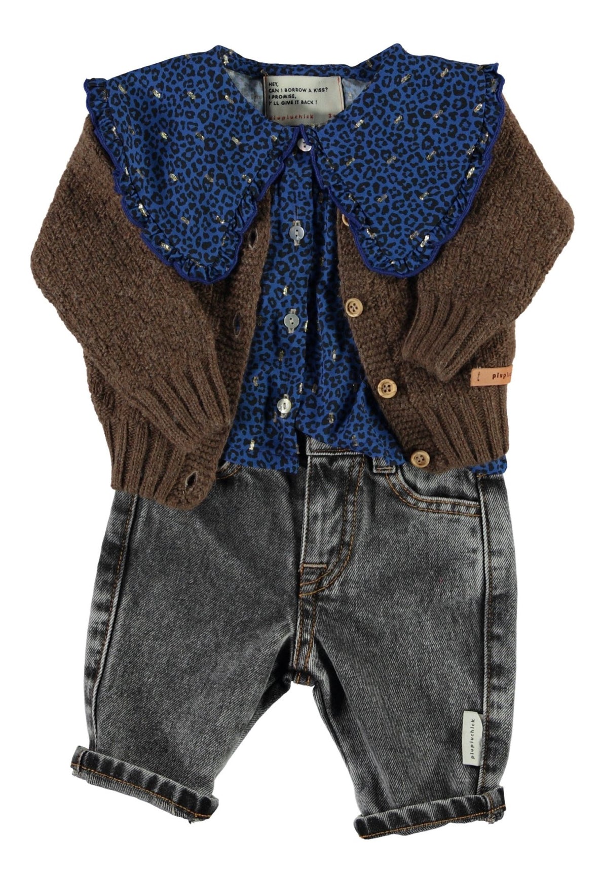 Baby Blouse Animal Print - Baby Animal print بلوزة