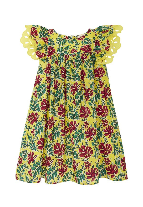 Dress Freesia Yellow - Freesia فستان