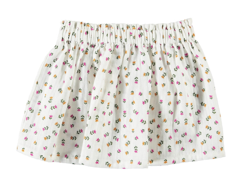 Skirt Little Flowers - Girls تنورة