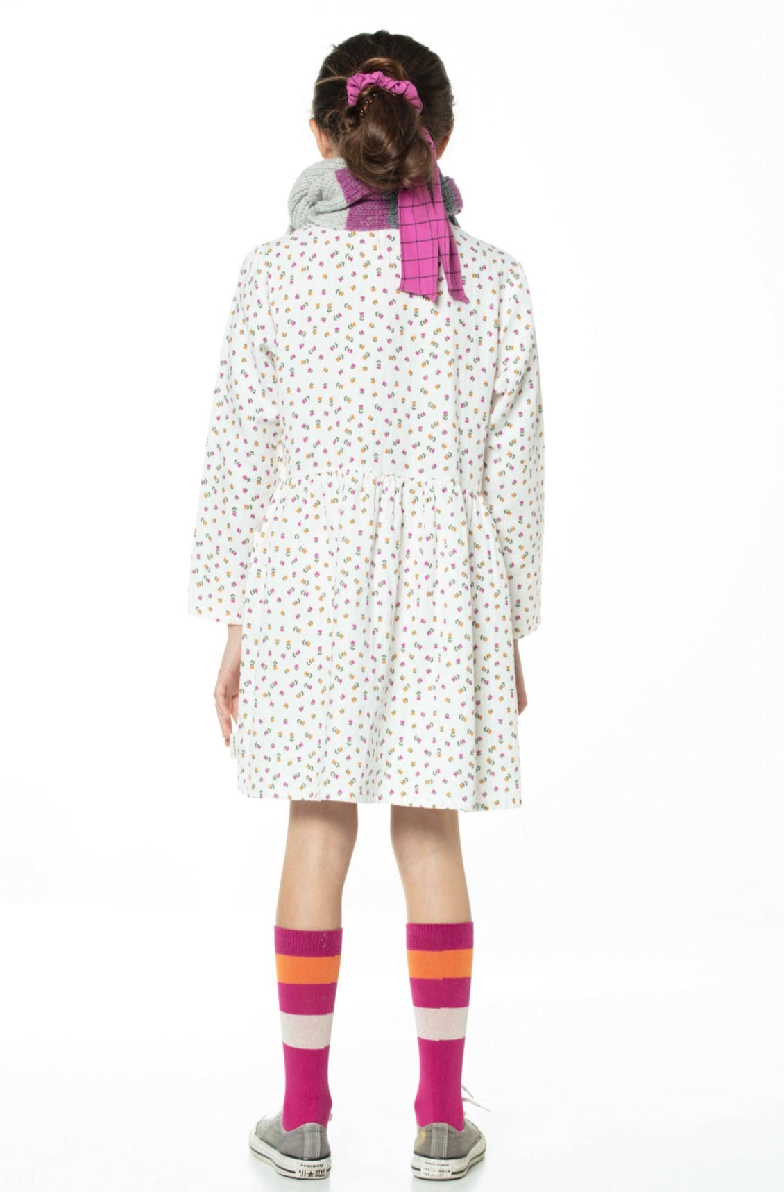 Dress Short Little Flowers - Girls فستان