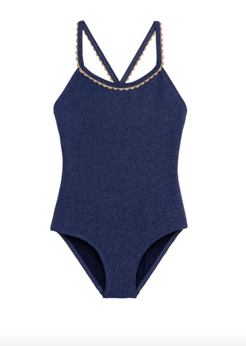 Swimsuit One Piece Bali Navy - Bali طقم سباحة