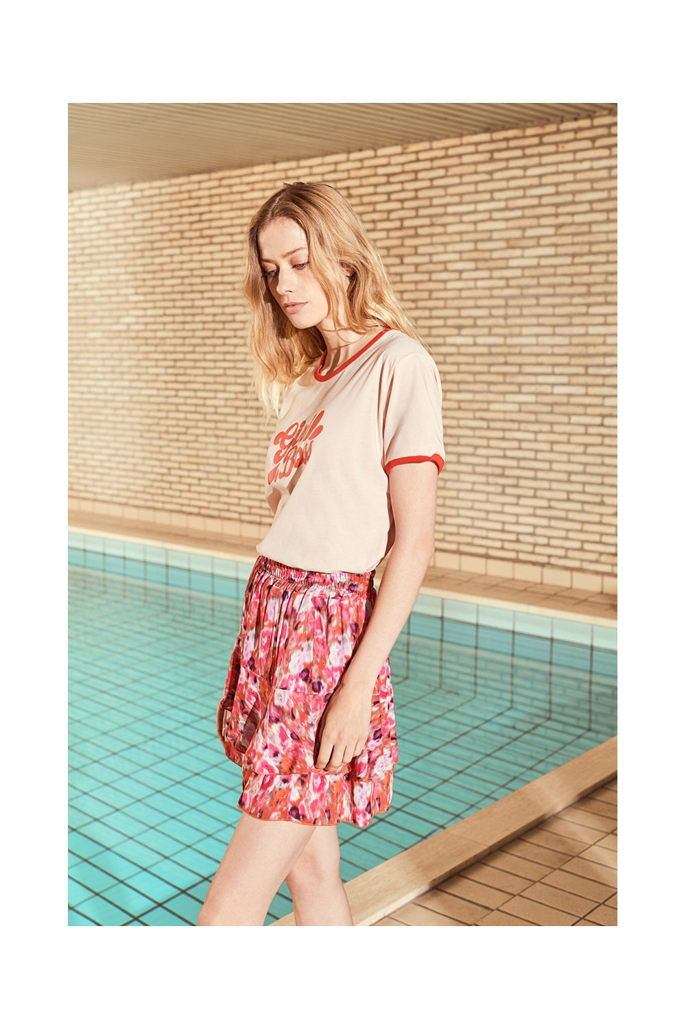 Mini Skirt Luxury Flou - Mini Luxury Flou تنورة