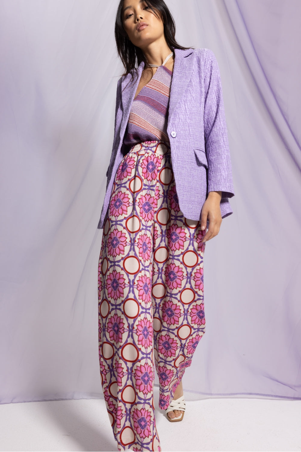 The Frizante Top Mauve | أعلى النساء