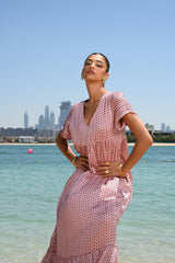 Was Dress Pink | فستان نسائي - Maison Clad
